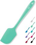 DI ORO Silicone Spatula - 600°F Heat-Resistant Rubber Kitchen Spatula for Baking, Scraping, & Mixing - BPA Free Nonstick Cookware Safe Flexible Utensil for Cooking - Seamless & Dishwasher Safe (Mint)