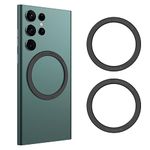 Nillkin MagSafe Ring Magnet - Magnetic Phone Sticker for Samsung Galaxy S23 S22 S21 S20 Ultra/Plus, iPhone 15 14 13 12 11/XS/8/SE, Google Pixel 8/7 Pro and Android Phones, 2 Pack Black