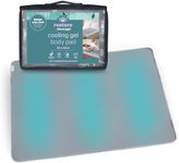 Silentnight Restore Cooling Gel Mattress Pad - Helps Absorb Body Heat Prevent Overheating - Improve Sleep Quality for Night Sweats Hot Flushes Menopause - Cool Mat for Bed Sofa Car Travelling, 60x90cm