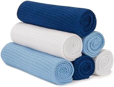 S&T INC. Microfiber Gym Towels, Yoga Towel for Home and Gym Bag, 16 Inch x 27 Inch, 6 Pack