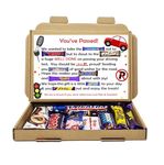 Congratulations on Passing Driving Test - Personalised Chocolate Message Gift Box Letterbox Gift Hug in a Box Chocolate Poem Unique - We/Us