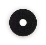 Oreck Commercial 437.071 Strip Pad, 12-Inch Diameter for 550MC Orbiter Floor Machine, Black