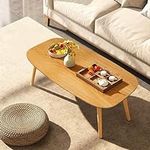 Wood Folding Coffee Table Space Sav