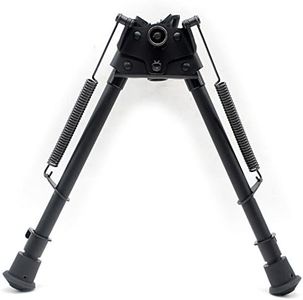 TRIROCK 9-13 Pulgadas Giratorio Inclinable Bípode para Rifle de Caza