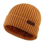 MAGISDU Baby Winter Hat Kids Beanie Merino Wool Boys Girls Double Layer Fleece Lined Knit Toddler Warm Toque for Infant