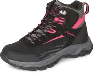 Eddie Bauer Womens Mt.Bailey Hiking Boots, Black Fuschia, 7