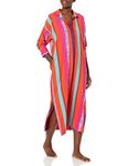 Natori Women's Inju Long Sleepshirt Length 50", Orange, X-Large