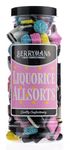 Original Liquorice Allsorts Retro Sweets Gift Jar By Berrymans Sweet Shop - Classic Sweets, Traditional Taste.