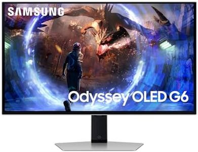 Samsung Monitor Gaming Odyssey OLED G6 (S27DG602), Flat, 27'', 2560x1440 (QHD), 16:9, HDR10+, OLED, 360Hz, 0,03ms (GtG), FreeSync Premium Pro, HDMI, USB, DP, HAS, Pivot