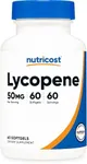 Nutricost Lycopene 50mg Softgels (60 Softgels)