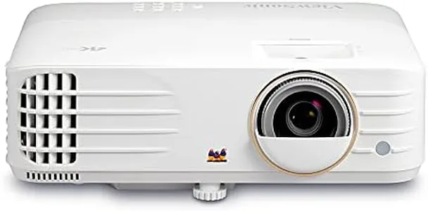 ViewSonic PX748-4K UHD 4K Projector with 4000 Lumens, 240 Hz, 4.2ms, HDR Support, Auto Keystone, Dual HDMI, and USB C for Home Theater, Stream Netflix with Dongle