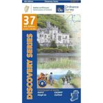 County Mayo South-West and Galway Map | Ordnance Survey Ireland | OSI Discovery Series 37 | Ireland | Walks | Hiking | Maps | Adventure (Irish Discovery Series)