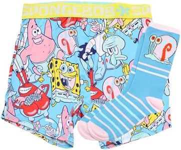 Handcraft Mens Underwear Funny Gifts for Men Chucky Cookie Monster Rick and Morty Scooby Doo Tom and Jerry Boxers for Men, Blue, Small