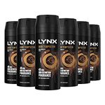 Lynx Dark Temptation Body Spray Deodorant pack of 6 150 ml