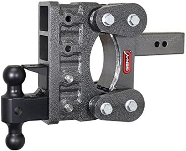 GEN-Y Hitch | Trailer Hitch | Fits 2.5" Receiver | 6" Drop with 4 Adjustable Positions | Includes Dual-Ball Mount, Pintle Lock and 2 Locking Pins | 21,000 LB Towing Capacity | 2,400 LB Tongue Weight