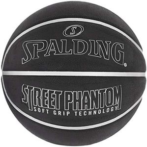 Spalding Street Phantom Outdoor Basketball Neon Silver 29.5"