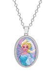 Disney Frozen II Necklace - Frozen Necklace with Anna or Elsa Pendant Jewelry - Frozen Jewelry, Costume, Crystal