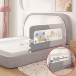 EAQ Foldable Baby Bed Rails Guard f