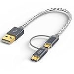 2 in 1 USB C Cable, CableCreation B