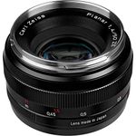 ZEISS Classic Planar ZE T* 50mm f/1.4 Standard Camera Lens for Canon EF-Mount SLR DSLR Cameras, Black