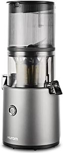 Hurom | H-300 Extractor - Cold Extract Fruit and Vegetables, Multi-Screw Technology Filter + Auger with Automatic Reversal, 90% Juice Yield, Quick Cleaning, BPA Free - Silver
