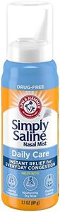 Simply Saline Adult Nasal Mist, Original Super Size, 3-Ounce