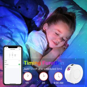Immver Galaxy Star Projector – LED Night Light for Bedroom