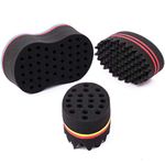 3Pcs Hair Sponge for Twists and Dreads Different Size Hair Sponge for Afro Sponge