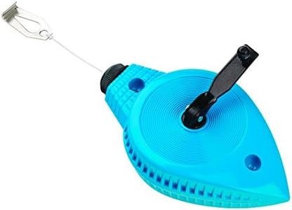 OX OX-T020830 Trade Heavy Duty Line Reel Chalk - String Line Chalk - Straight Line Chalk Marker - Builder Chalk Line - Multi-Colour - 30 m