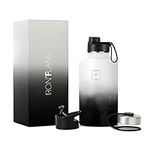 IRON °FLASK Sports Water Bottle, 3 Lids (Spout Lid), Vacuum Insulated Stainless Steel, Hot & Cold [Day & Night] [1890 ml]