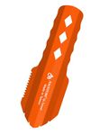 Ultralight Backpacking Trowel Aluminum Shovel Small Potty Multitool with Longer Handle Design Essential for Hiking, Camping and Survival Bags (Orange 1 Pack) (Orange)