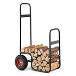 Goplus Firewood Log Cart, Outdoor I