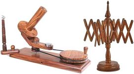 Wooden Yarn Ball Winder and Tableto