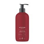 ATTITUDE Liquid Hand Soap, EWG Verified, Plant and Mineral-Based, Vegan, Dermatologically Tested, Vegan, Apple & Spices, 473 mL