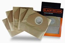 Black+Decker Paper Filter Bags, Paper, Havana, Taglia Unica