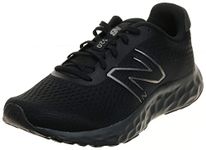 New Balance Men's 520 V8 Running Shoe, Black/Black, 10 X-Wide