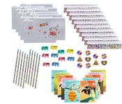 MONKEYTAIL Birthday Return Gifts Jungle Animal Theme School Party Combo Pack (Set of 10)