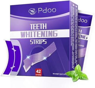 Purple Teeth Whitening Strips - 42 Teeth Whitener Strips (21 Uses) | Purple Color-Correcting Gel Technology | Teeth Whitening Kit for Sensitive Teeth | Enamel Safe, Peroxide-Free for a Brighter Smile