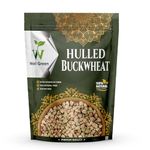 Well Green 100% Pure Hulled Buckwheat Groats 500gm Kuttu Giri Gluten Free Grain for Your Sweet and savory Recipes