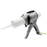 SILIGUN™ PRO Compact 24:1 Caulking Gun - No Drip Caulk Gun - Patent Design - Lightweight Aluminum Frame - Works with All 10 oz Tubes (SILIGUN PRO)