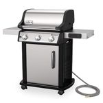 Weber Spirit SX315 Smart BBQ, 3 Burners, Natural Gas, Stainless Steel (47502401)