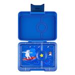 Yumbox Snack 3-Compartment Snack Bento Box - Surf Blue
