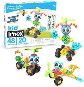 knex - Zoomin Buddies 48 Pieces 20 Builds