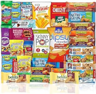 Blue Ribbon Healthy Snacks Care Package (30 Count) Discover a Whole New World of Healthy Snack Variety College Students Women Men Gift Basket