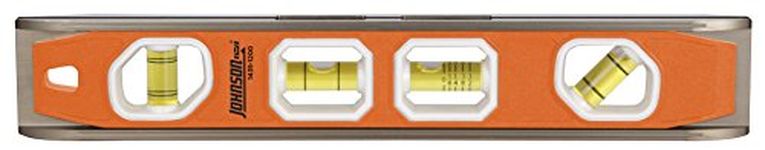 Johnson Level & Tool 1435-1200 12-Inch Magnetic Big J Torpedo Level , Orange