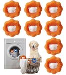 Pet Hair Remover Washing Machine, Hair Catcher for Laundry, Lint Catcher Reusable, Effectively Removal Cat, Dog and Other Hair From Bedding, Clothes