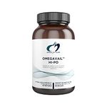 Designs for Health OmegAvail Hi-Po - TG (Triglyceride) Omega-3 Fish Oil Supplement, 1500mg EPA/DHA per Serving with Lemon + Vitamin E (60 Softgels)