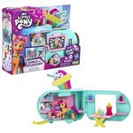 My Little Pony Playset Sunny Starscout Smoothie Truck Set, Hoof to Heart Pony Doll, Toys for Girls and Boys Ages 5 Years and Up