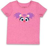 Isaac Mizrahi Loves Sesame Street Abby Cadabby Toddler Baby Short Sleeve Tee (2T, Pink)