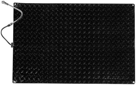 OLIFE Heated Snow Melting Mat (30" x 48", 120V) Melts Snow at a Rate of 3" per Hour. Electric Snow Melting Mat is Ideal for Stairs, driveways, walkways, Decks, and Sidewalks.
